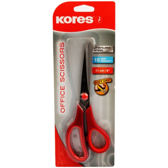 صورة مقص مكتب معدنى كارت 21 سم 8 كورس موديل 35210