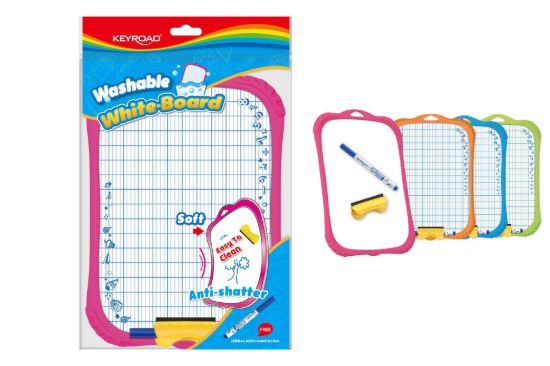 صورة سبورة وجه أبيض و وجه مربعات بألوان متعددة - كى رود موديل KR971328