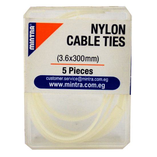 صورة عبوة أفيز بلاستيك 5 قطعة 300 × 3.6 مم – مينترا 