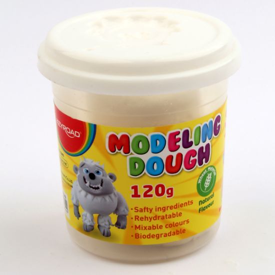 صورة علبة صلصال 120جرام أبيض كي رود موديل KR972242