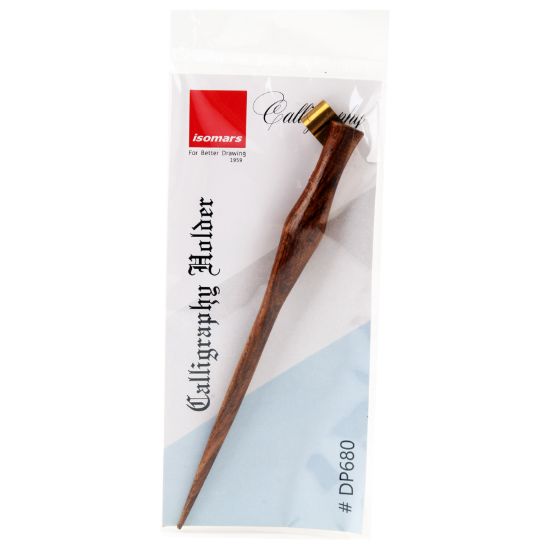 صورة حامل قلم حبر مائل خشب ونحاس – أيزومارس DP680