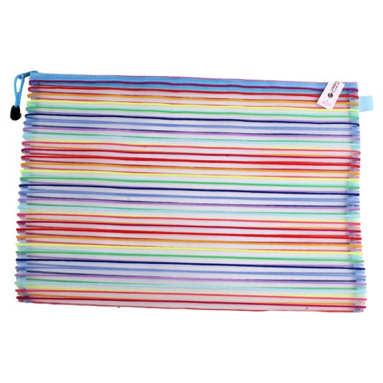 صورة حافظة بلاستيكية سماش بسوستة مقلم  A3 سيمبا - QCD