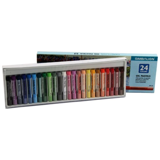 صورة ألوان باستيل أويل 24 لون درجات – سمباليون OP - 24
