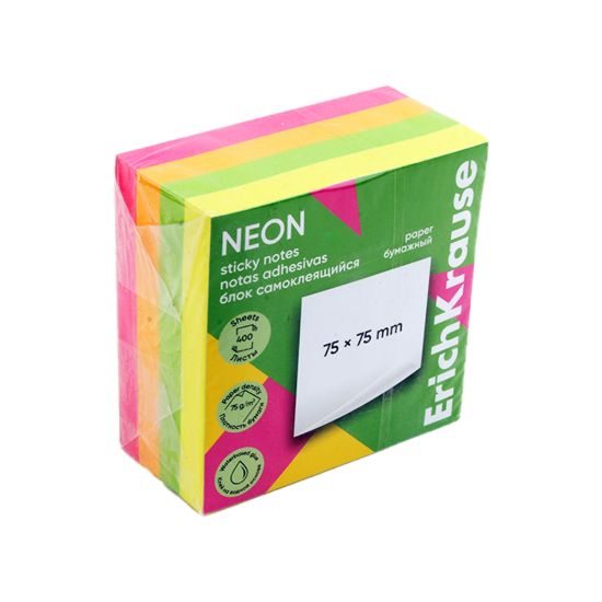 صورة بوست ايت اريك كراوس - 4 لون فسفورى 75 × 75 مم 400 ورقة - موديل 61671