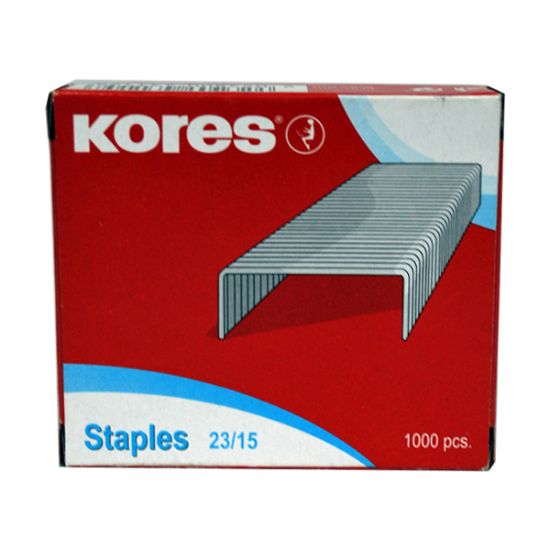 صورة  دبوس دباسة أصلي علبة حمراء مقاس 23/15 كورس موديل 43115