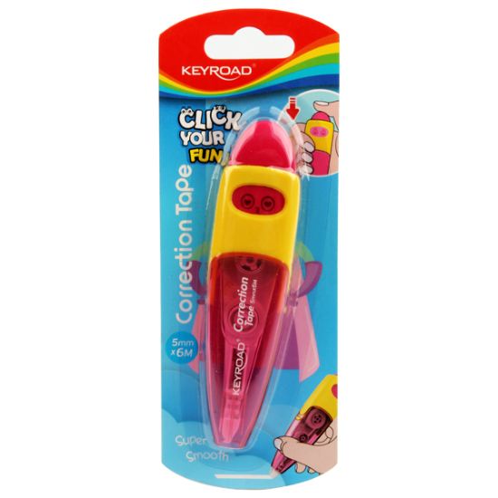 صورة شريط كوريكتور سوستة 5 مم × 6 متر، 1 قطعة على كارت - كي رود موديل KR972101