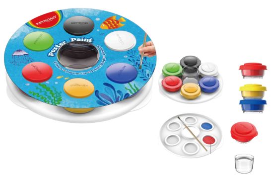 صورة ألوان بوستر 6 علبة 25 مللي كي رود KR971823