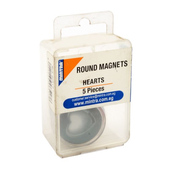 صورة مغناطيس دائري شكل (hearts)  96517 